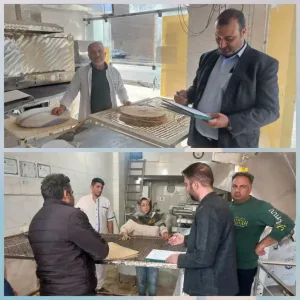 بازرسی مشترک نظارت و بازرسی اتاق اصناف شهرستان و بازرسان اداره بازرسی و نظارت بر کالا
