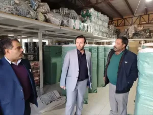 بازدیدازواحدهای تولید پوشاک