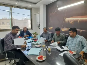 حضور کمیسیون بازرسی اتاق اصناف شهرستان برخوار در اتحادیه مشاوران املاک و اتومبیل