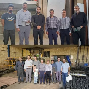 بازدید رئیس اتحادیه مصنوعات چوبی و فلزی به همراه بازرسان اتاق اصناف از واحد های صنفی زیر مجموعه